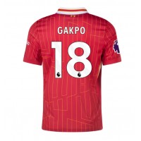 Liverpool Cody Gakpo #18 Fußballbekleidung Heimtrikot 2024-25 Kurzarm